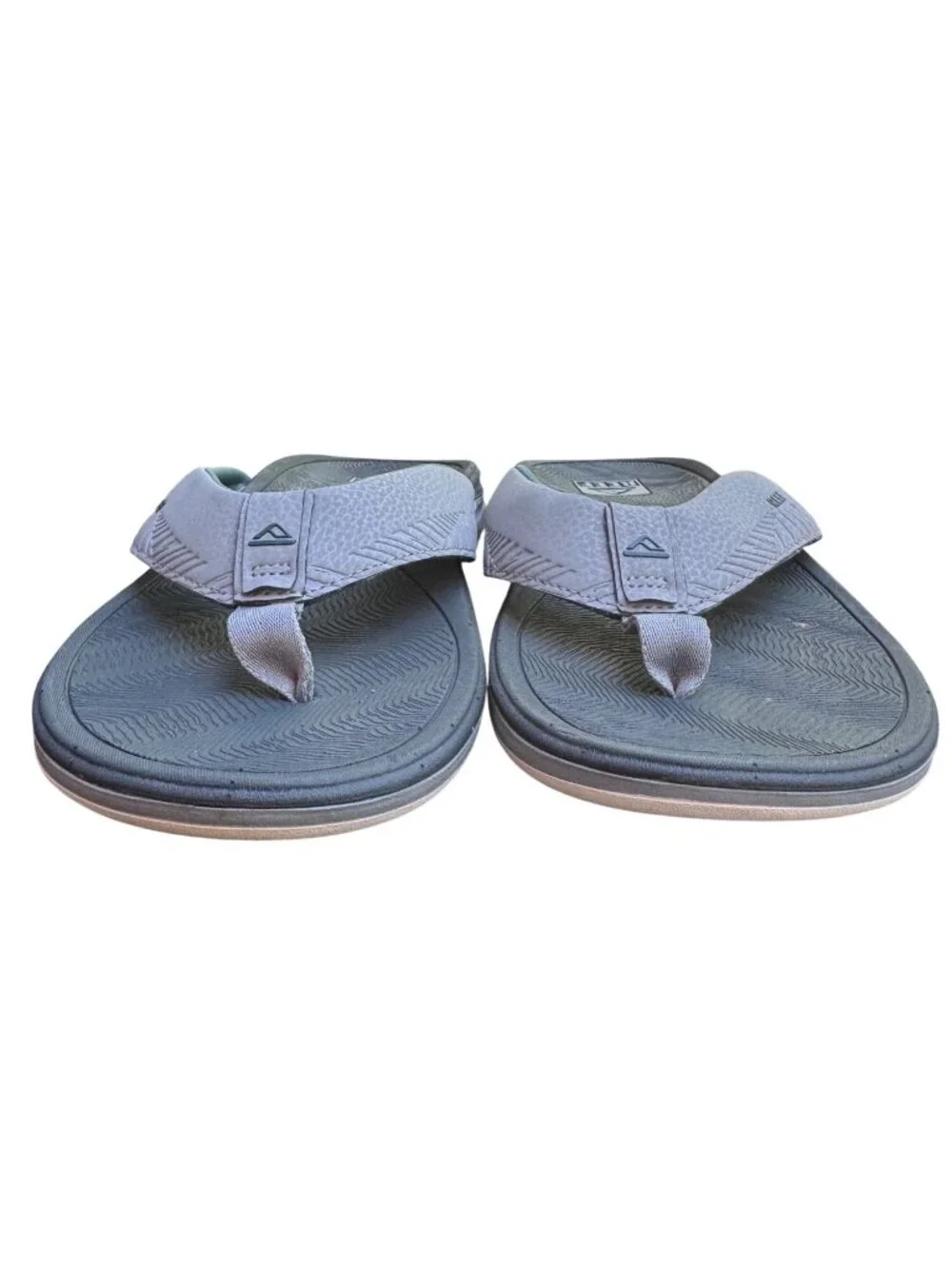 Reef Cushion Spring 2.0 Size 8 EU 40 Men's Thong Sandal Gray EUC